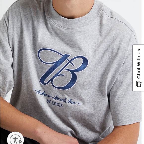 NWT Pacsun Budweiser Union T-Shirt - Picture 2 of 3